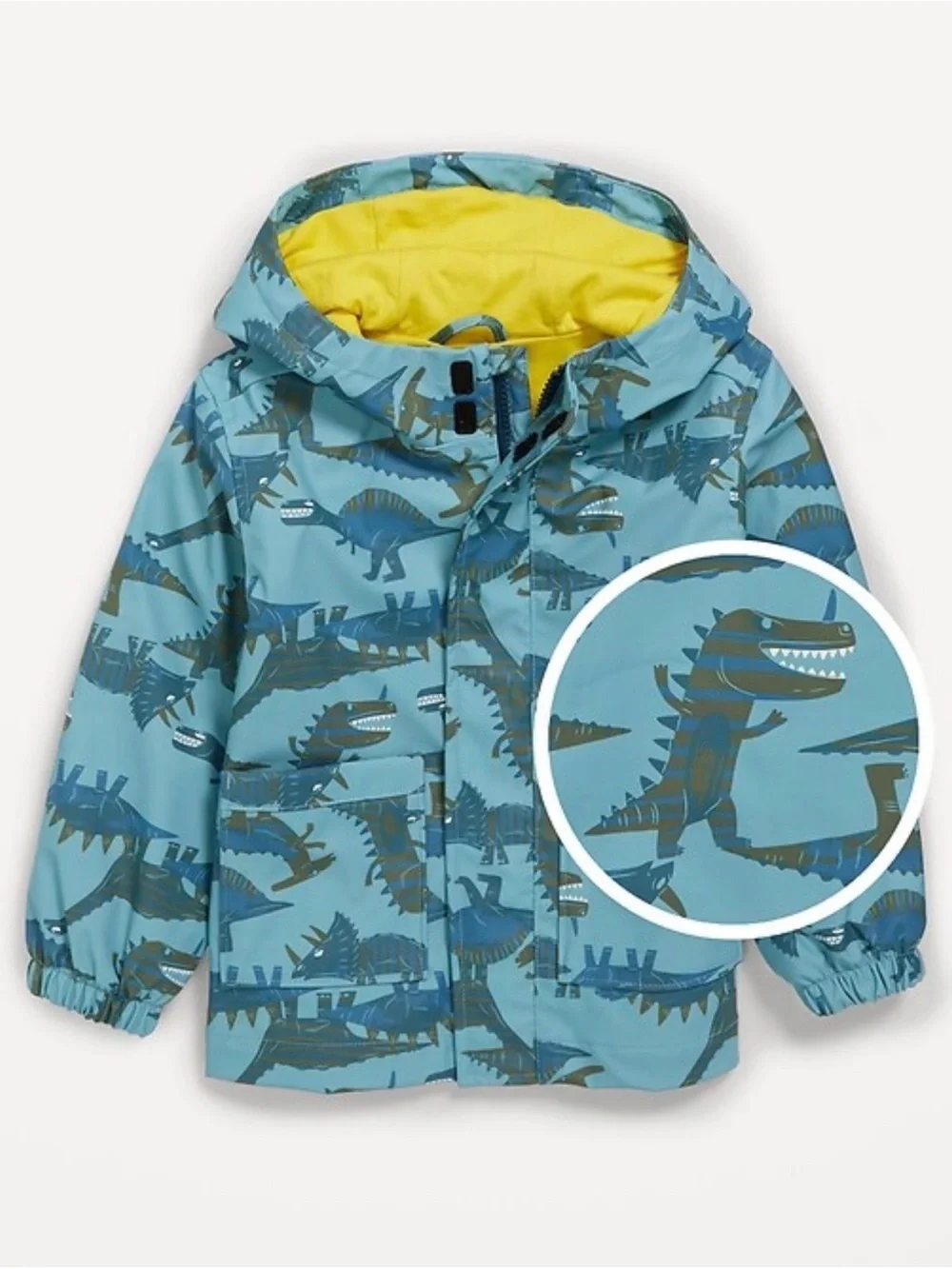Old Navy Unisex Water-Resistant Hooded Zip Jacket for Kids Size: 12-18M